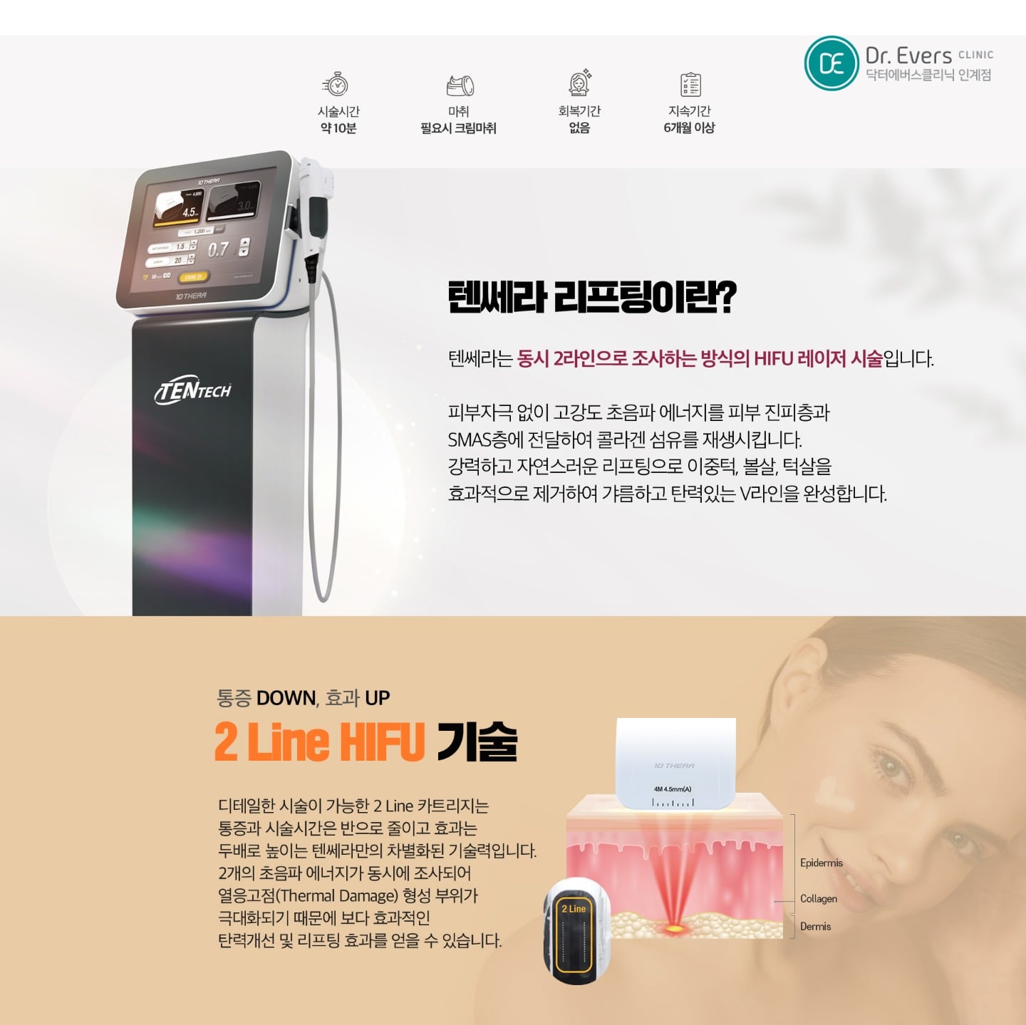 텐쎄라 텐써마 시술의 원리와 안전성 — 닥터에버스의원 수원인계점
