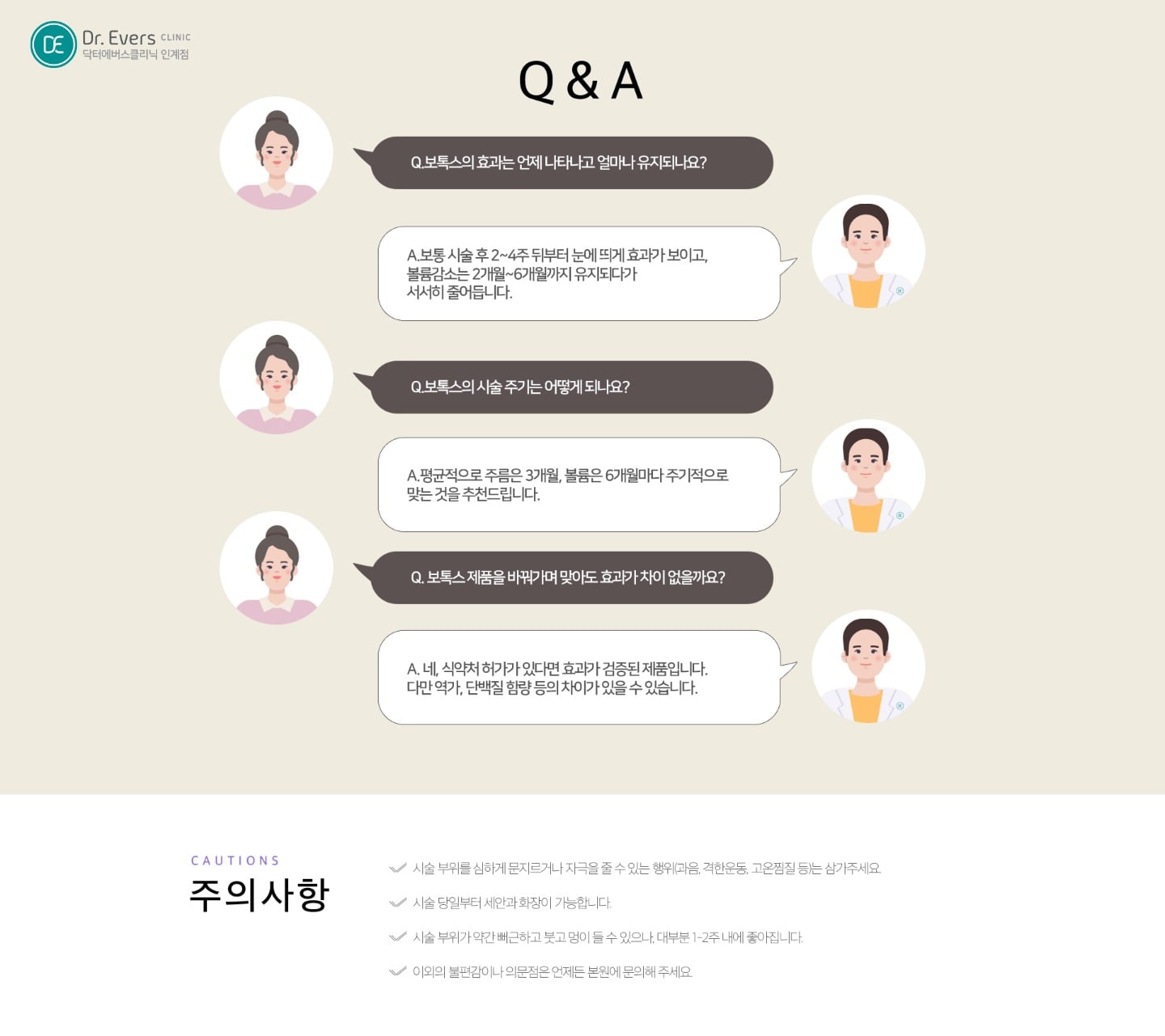 보톡스 시술의 원리와 안전성 — 닥터에버스의원 수원인계점